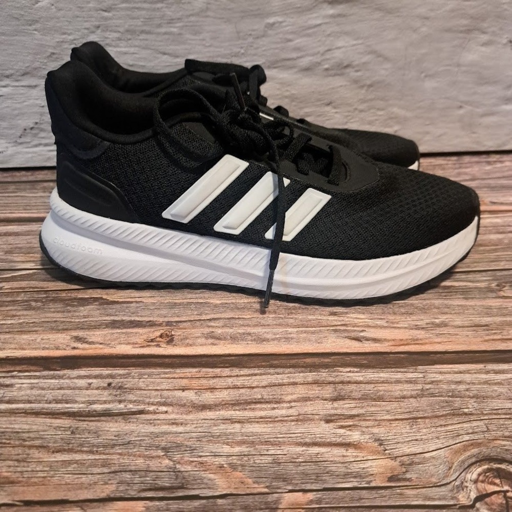 Adidas Run 60s 3.0 Sneakers Black White Cloudfoam Running Shoes Womens 6.5 - Picture 3 of 7